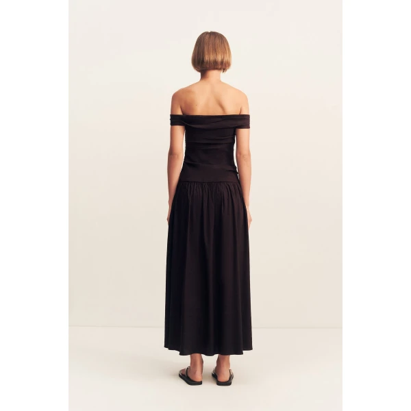Shona Joy Brown Dresses luxury Clothing from Coveti Marketplace