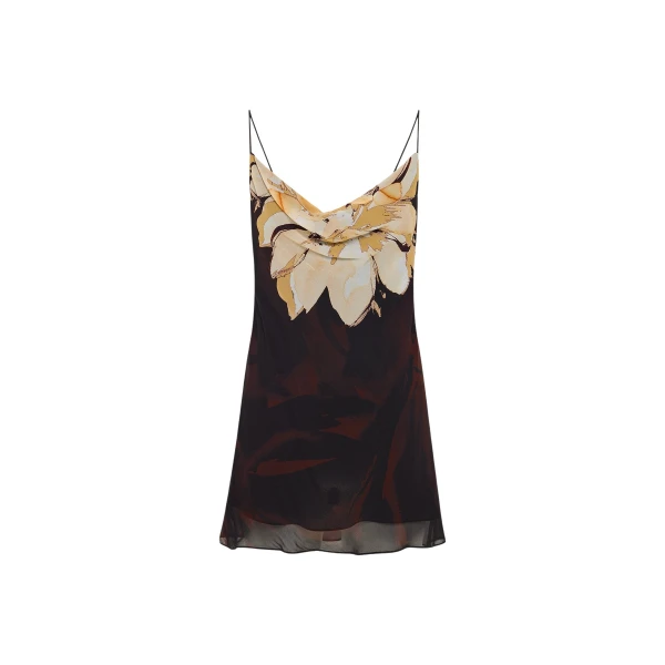 Shona Joy Brown Dresses luxury Clothing from Coveti Marketplace