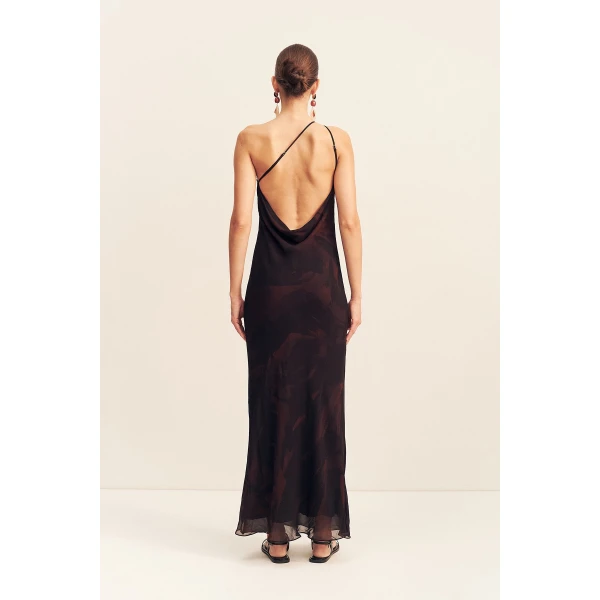 Shona Joy Brown Dresses luxury Clothing from Coveti Marketplace