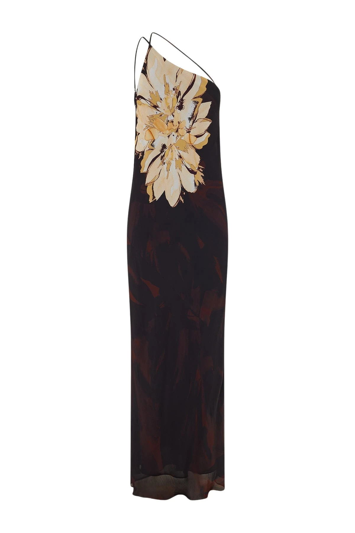 Shona-Joy-Cazador-One-Shoulder-Cowl-Back-Maxi-Dress-2025-coveti25233_nobg Shona Joy Brown Dresses luxury Clothing from Coveti Marketplace