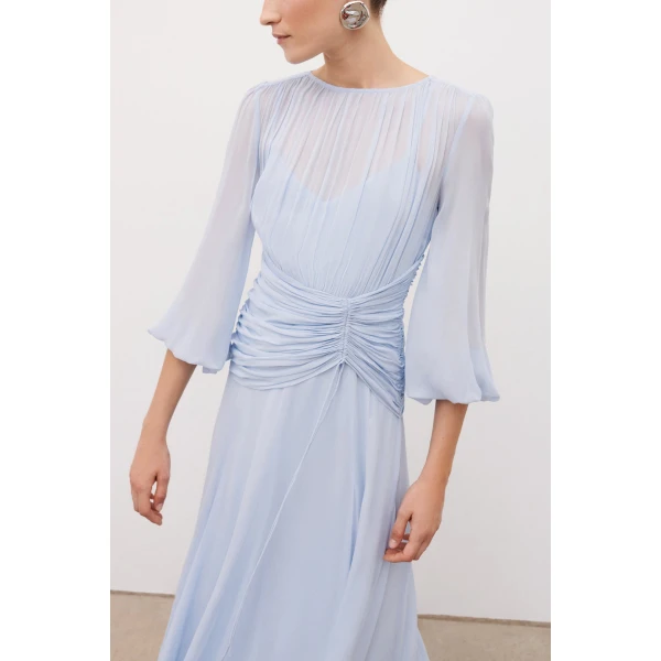 Shona Joy Blue Dresses luxury Clothing from Coveti Marketplace