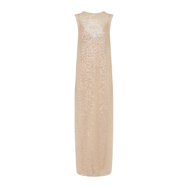 Shona Joy Metallic Dresses luxury Clothing from Coveti Marketplace