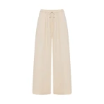 Shona Joy Ivory Pants luxury Clothing from Coveti Marketplace