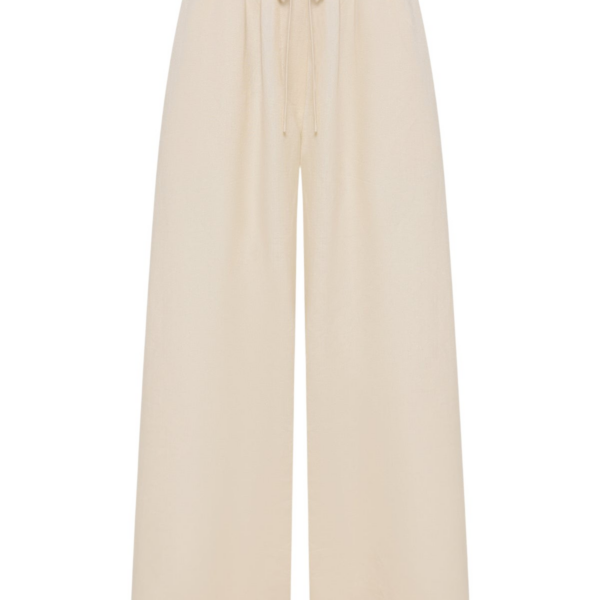 Shona Joy Ivory Pants luxury Clothing from Coveti Marketplace
