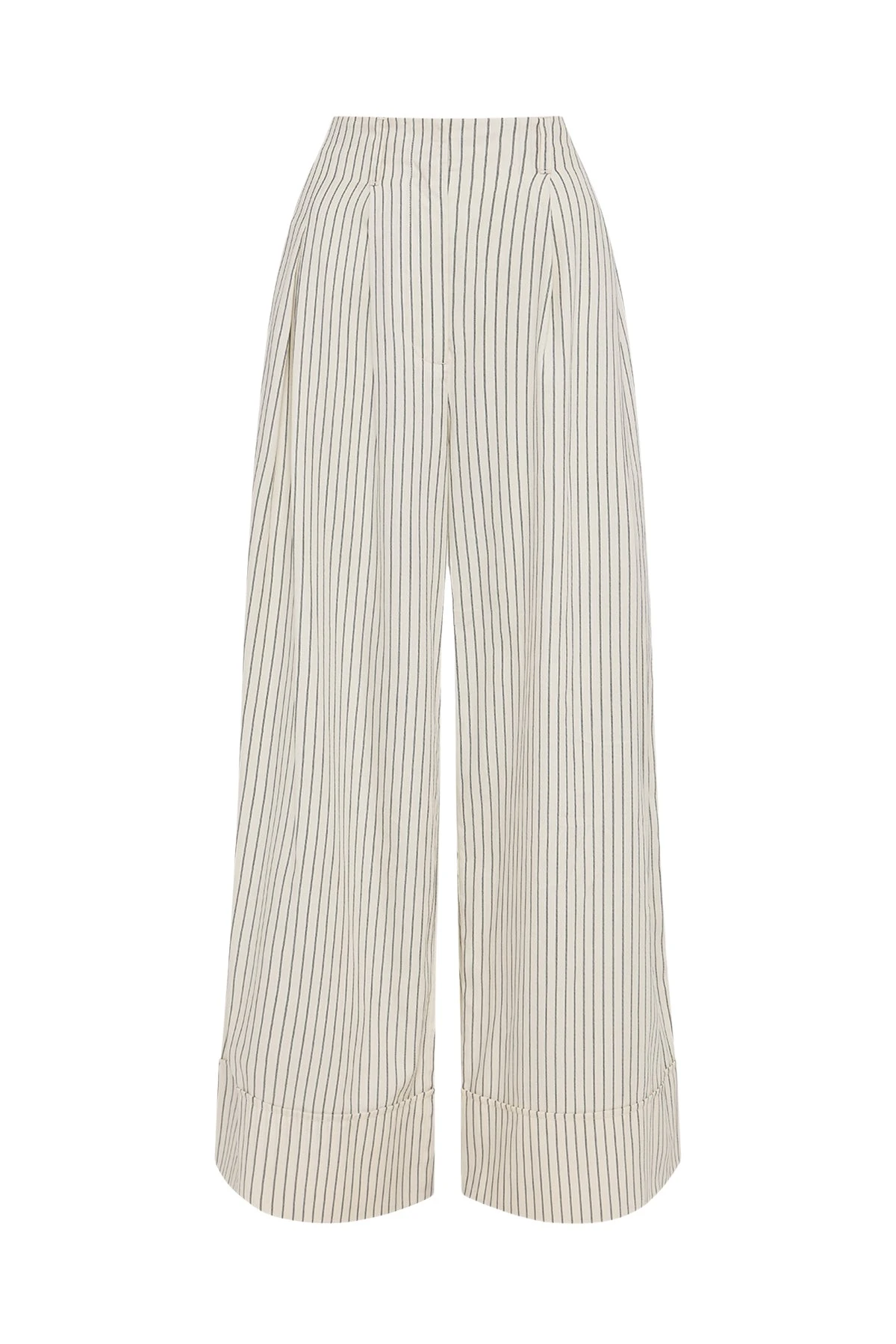 Shona-Joy-Hudson-High-Waisted-Relaxed-Pant-2025-coveti73465_nobg Shona Joy Neutrals Pants luxury Clothing from Coveti Marketplace