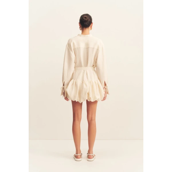 Shona Joy Beige Dresses luxury Clothing from Coveti Marketplace