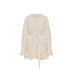 Shona Joy Beige Dresses luxury Clothing from Coveti Marketplace