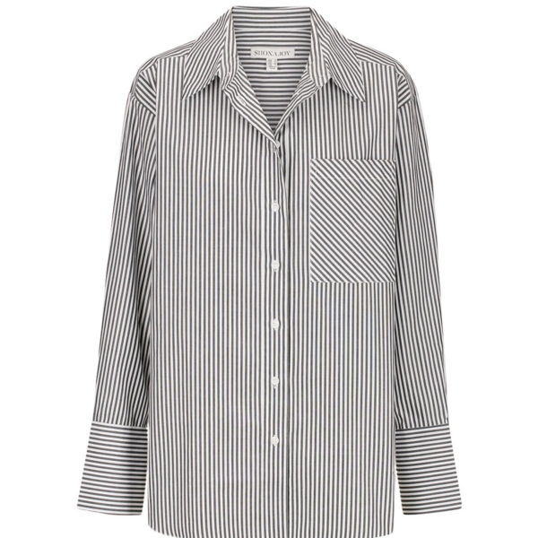 Shona Joy Gray Tops luxury Clothing from Coveti Marketplace