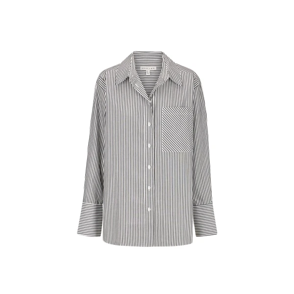 Shona Joy Gray Tops luxury Clothing from Coveti Marketplace