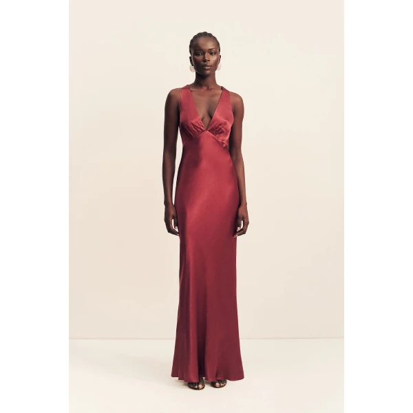 Shona Joy Red Dresses luxury Clothing from Coveti Marketplace
