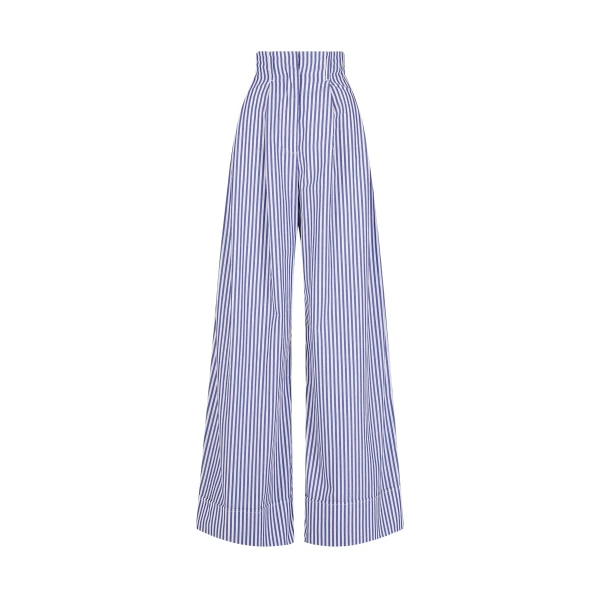 Shona Joy Blue Pants luxury Clothing from Coveti Marketplace