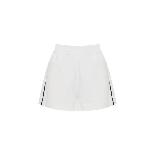Shona Joy White Shorts luxury Clothing from Coveti Marketplace