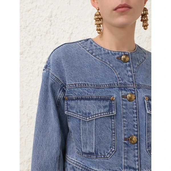 Elevate your elegance in this Zimmermann Jackets   from the 2025 resort wear edit