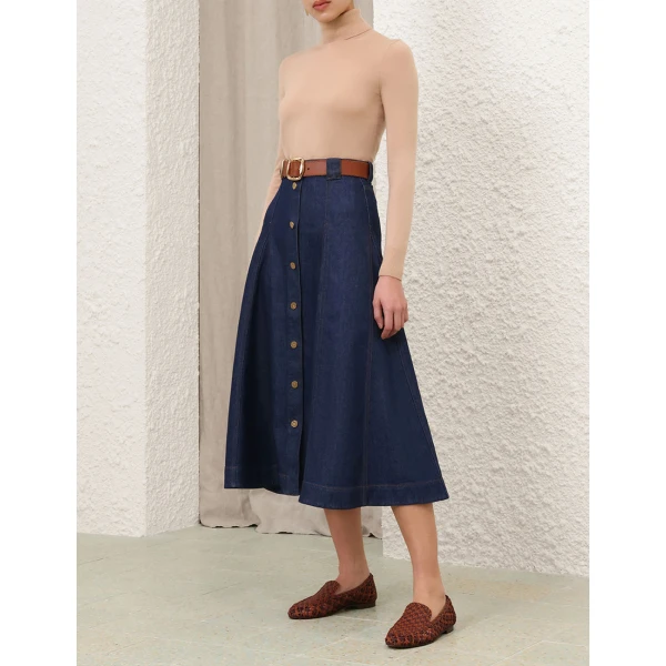 Elevate your elegance in this Zimmermann Skirts   from the 2025 resort wear edit