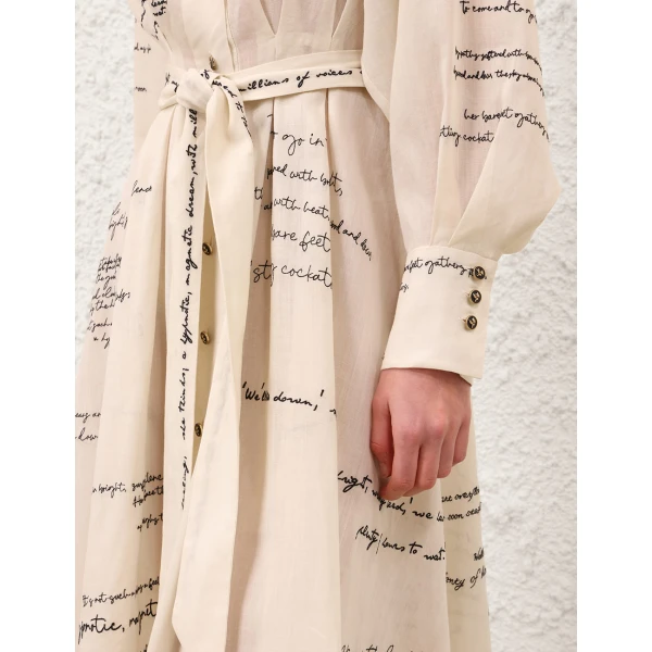 Elevate your elegance in this Zimmermann    from the 2025 resort wear edit