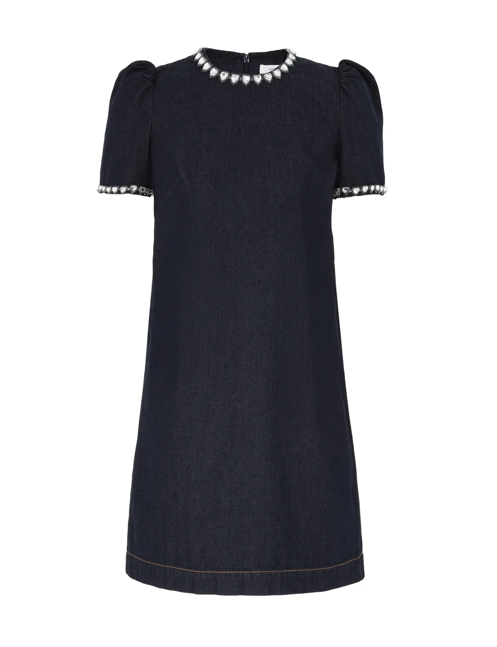 Zimmermann Embellished Denim Dress | Ready to Wear 2025 Collection Coveti Elevate your elegance in this Zimmermann Dresses from the 2025 resort wear edit