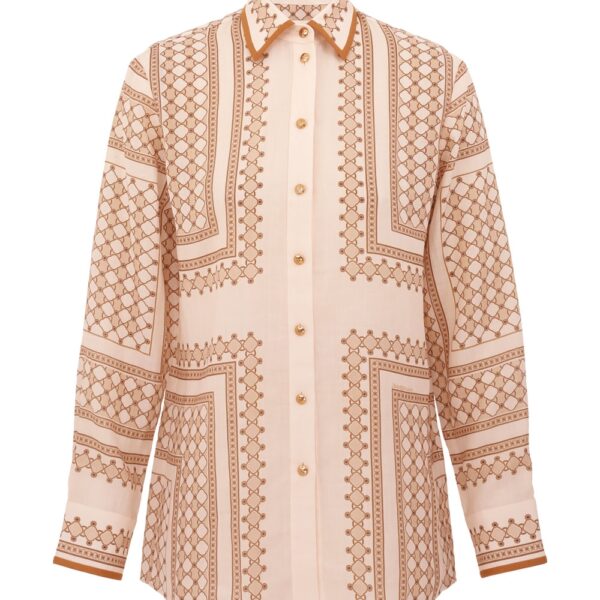 Elevate your elegance in this Zimmermann Tops   from the 2025 resort wear edit