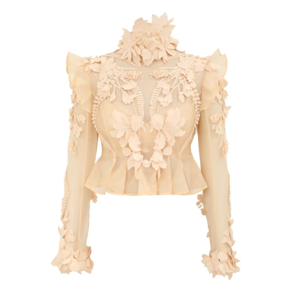 Elevate your elegance in this Zimmermann Tops   from the 2025 resort wear edit