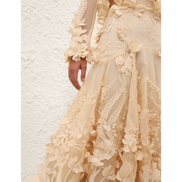 Elevate your elegance in this Zimmermann Skirts   from the 2025 resort wear edit