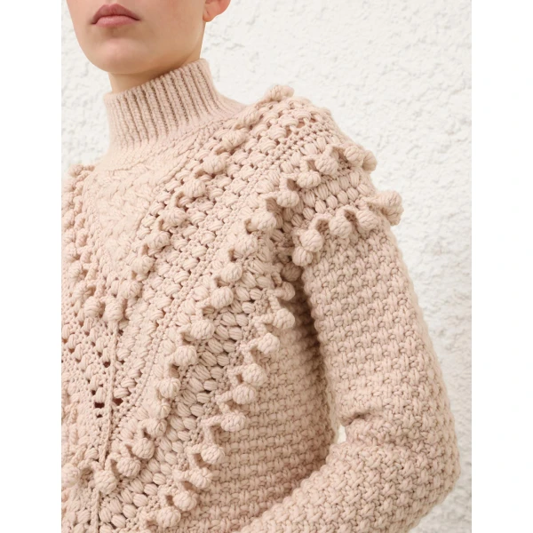 Elevate your elegance in this Zimmermann Knitwear   from the 2025 resort wear edit