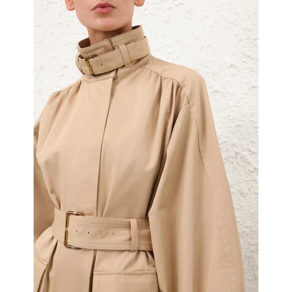 Elevate your elegance in this Zimmermann Coats   from the 2025 resort wear edit