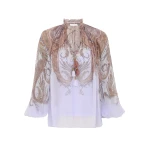 Elevate your elegance in this Zimmermann Tops   from the 2025 resort wear edit