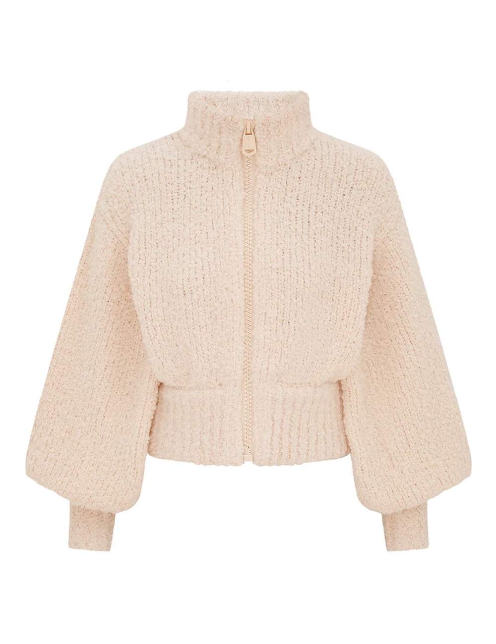 Zimmermann Hypnotic Boucle Knit Bomber | Ready to Wear 2025 Collection Coveti Elevate your elegance in this Zimmermann Jackets from the 2025 resort wear edit