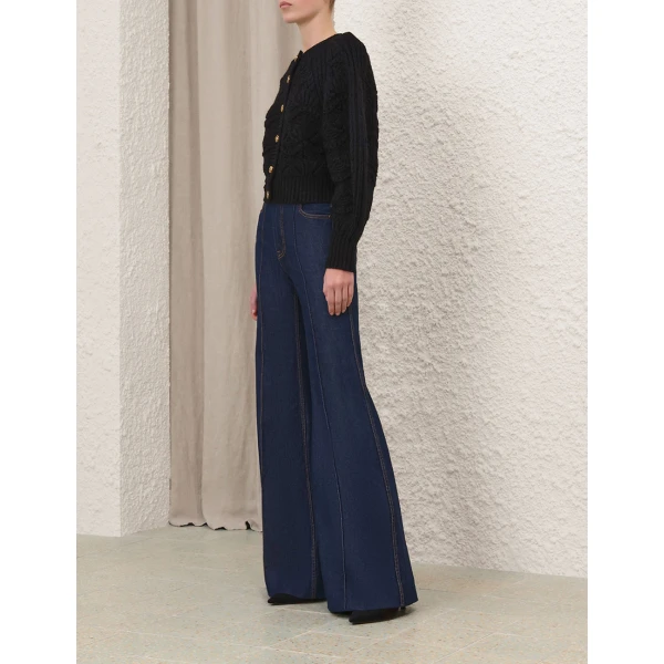 Elevate your elegance in this Zimmermann Knitwear   from the 2025 resort wear edit