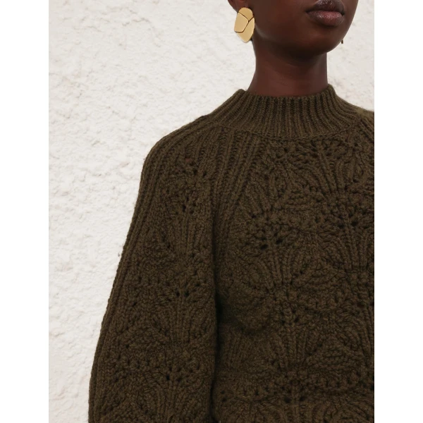 Elevate your elegance in this Zimmermann Knitwear   from the 2025 resort wear edit