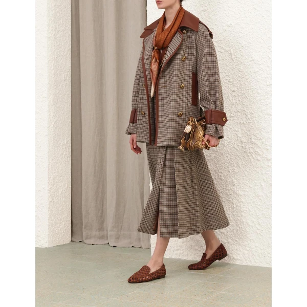 Elevate your elegance in this Zimmermann Coats   from the 2025 resort wear edit