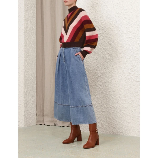 Elevate your elegance in this Zimmermann Knitwear   from the 2025 resort wear edit