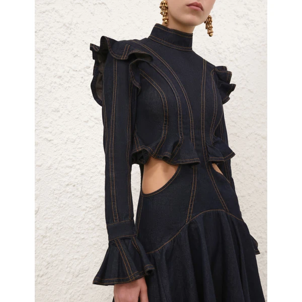 Elevate your elegance in this Zimmermann Dresses   from the 2025 resort wear edit