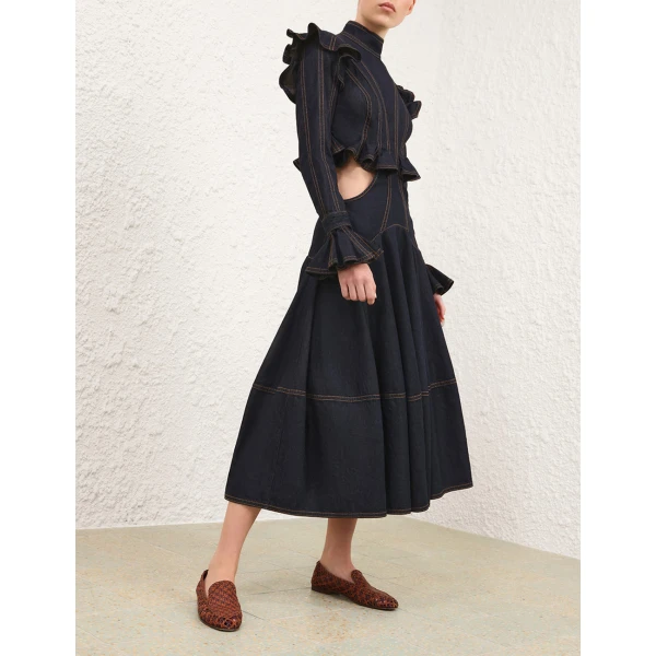 Elevate your elegance in this Zimmermann Dresses   from the 2025 resort wear edit