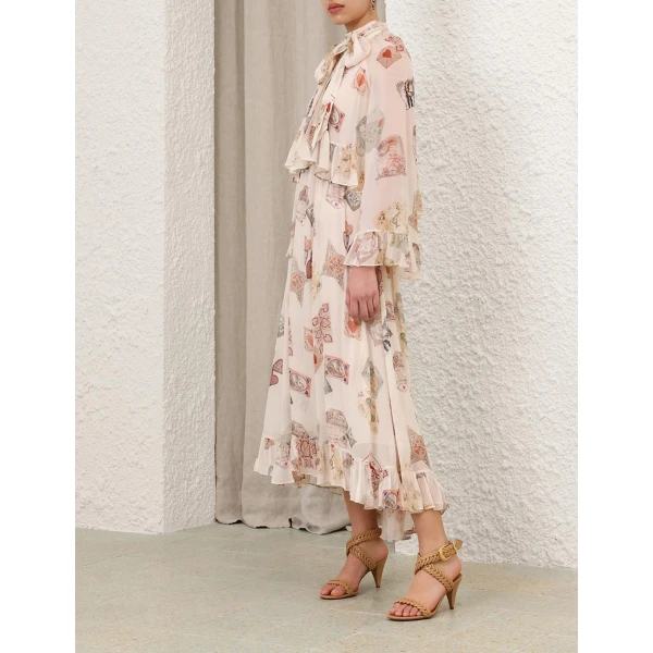 Elevate your elegance in this Zimmermann Dresses   from the 2025 resort wear edit