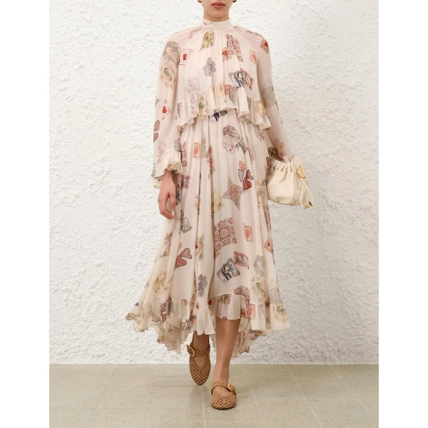 Elevate your elegance in this Zimmermann Dresses   from the 2025 resort wear edit
