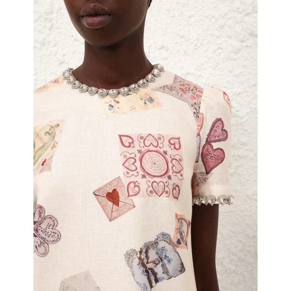 Elevate your elegance in this Zimmermann Dresses   from the 2025 resort wear edit