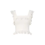 Elevate your elegance in this Zimmermann Tops   from the 2025 resort wear edit