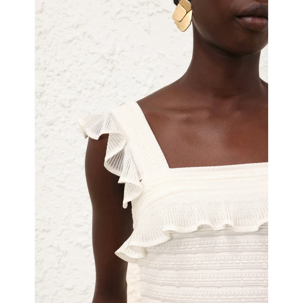 Elevate your elegance in this Zimmermann Tops   from the 2025 resort wear edit