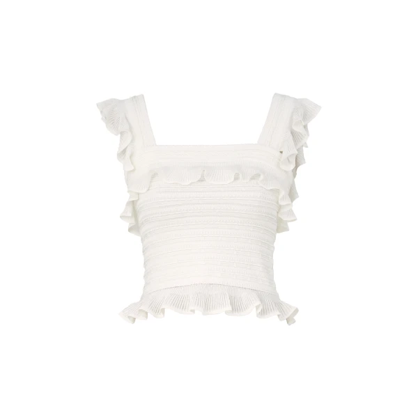 Elevate your elegance in this Zimmermann Tops   from the 2025 resort wear edit