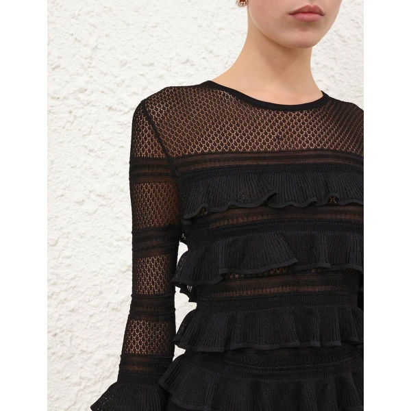 Elevate your elegance in this Zimmermann Tops   from the 2025 resort wear edit