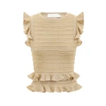 Elevate your elegance in this Zimmermann Tops   from the 2025 resort wear edit