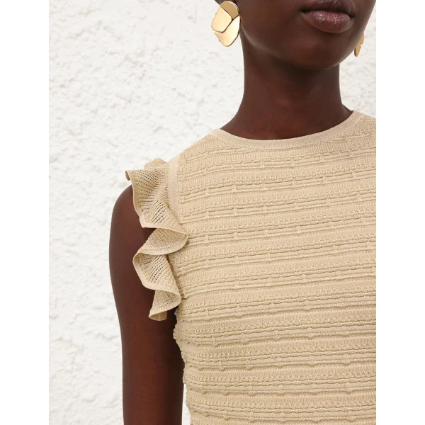 Elevate your elegance in this Zimmermann Tops   from the 2025 resort wear edit