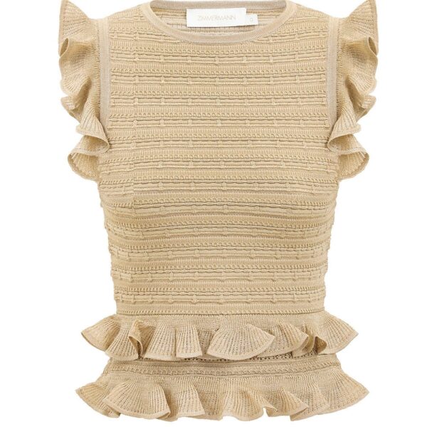 Elevate your elegance in this Zimmermann Tops   from the 2025 resort wear edit