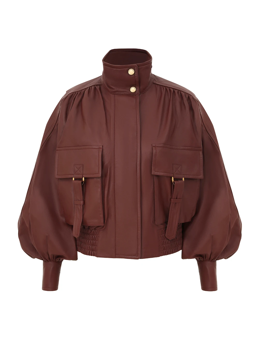 Zimmermann Hypnotic Leather Biker Jacket | Ready to Wear 2025 Collection Coveti Elevate your elegance in this Zimmermann Jackets from the 2025 resort wear edit
