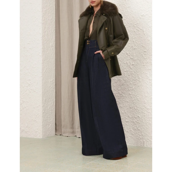 Elevate your elegance in this Zimmermann Coats   from the 2025 resort wear edit