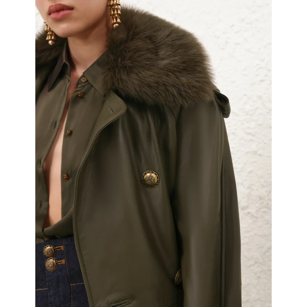 Elevate your elegance in this Zimmermann Coats   from the 2025 resort wear edit