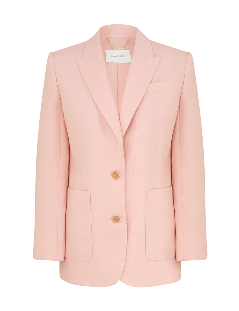 Zimmermann Hypnotic Linen Jacket | Ready to Wear 2025 Collection Coveti Elevate your elegance in this Zimmermann Jackets from the 2025 resort wear edit
