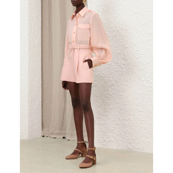 Elevate your elegance in this Zimmermann Shorts   from the 2025 resort wear edit