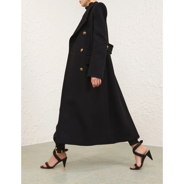 Elevate your elegance in this Zimmermann Coats   from the 2025 resort wear edit