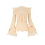Elevate your elegance in this Zimmermann Tops   from the 2025 resort wear edit